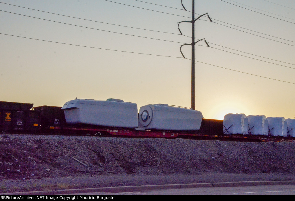 KRL Flat car with load